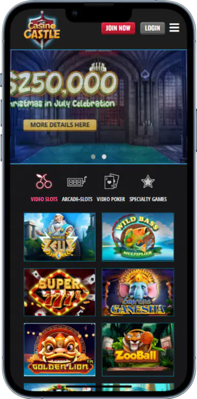 Tragamonedas populares en CasinoCastle